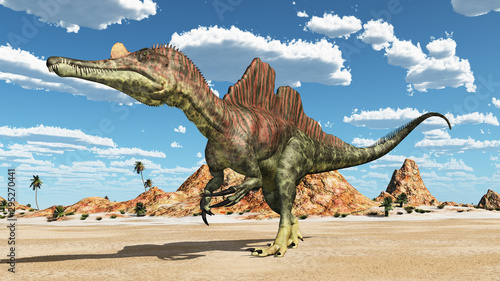 Dinosaurier Ichthyovenator © Michael Rosskothen