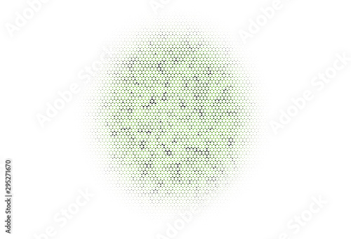 Light vector background with triangles.