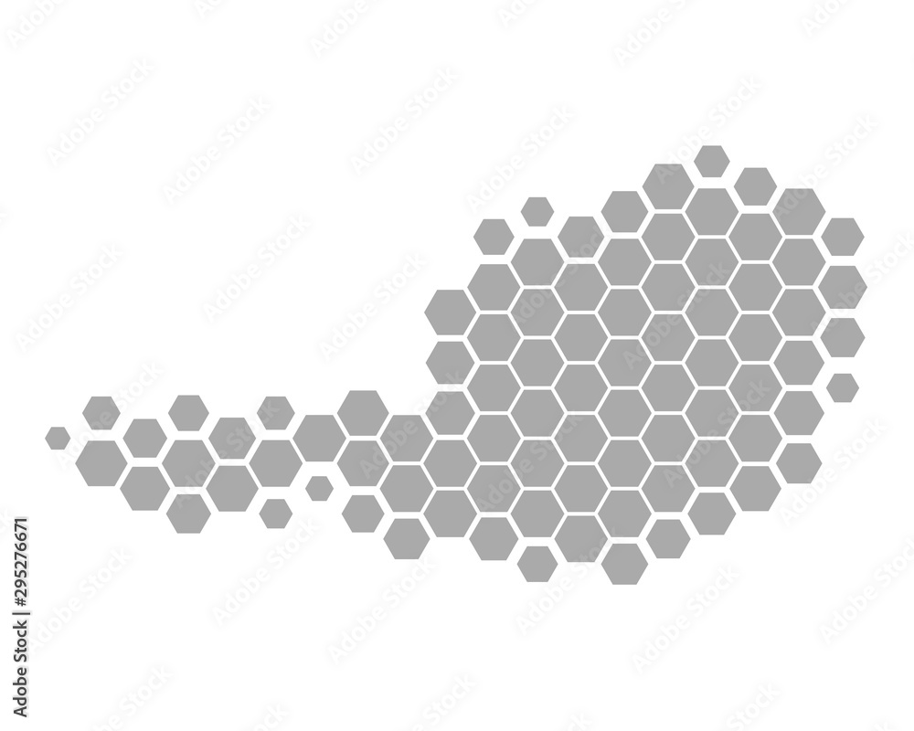 Karte von Austria Karte von Austria