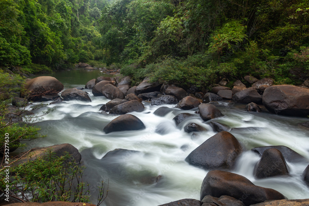 Rapids on a river in Khao Sok National Park, Thailand Rapids on a river in Khao Sok National Park, Thailand