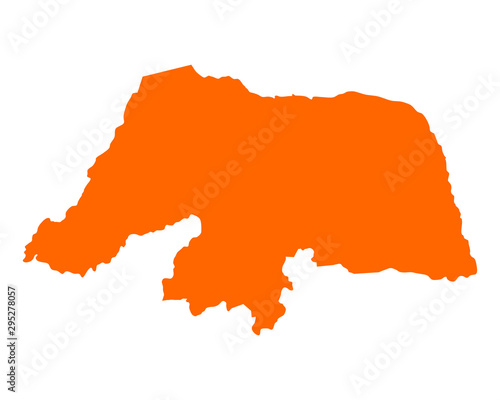 Karte von Rio Grande do Norte