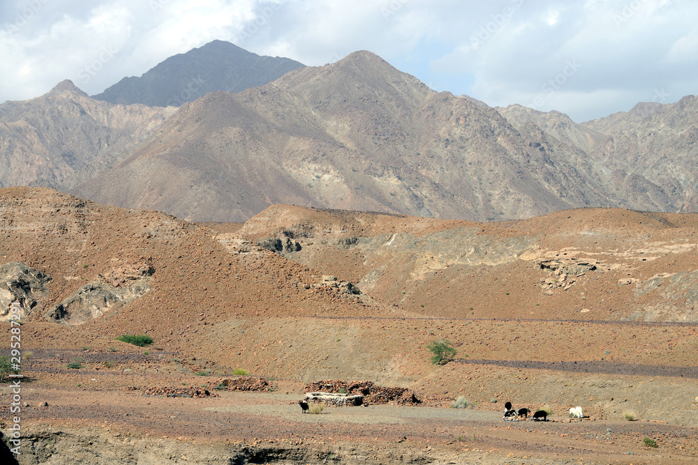 Mountains and landscape, Oman Mountains and landscape, Oman