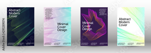 Cover design template set 