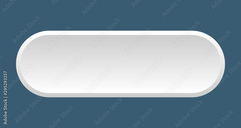 blank button. blank rounded white sign. blank