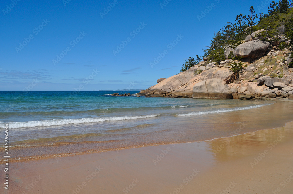 beach and sea, Alma Bay, Magnetic Island, Queensland, Australia