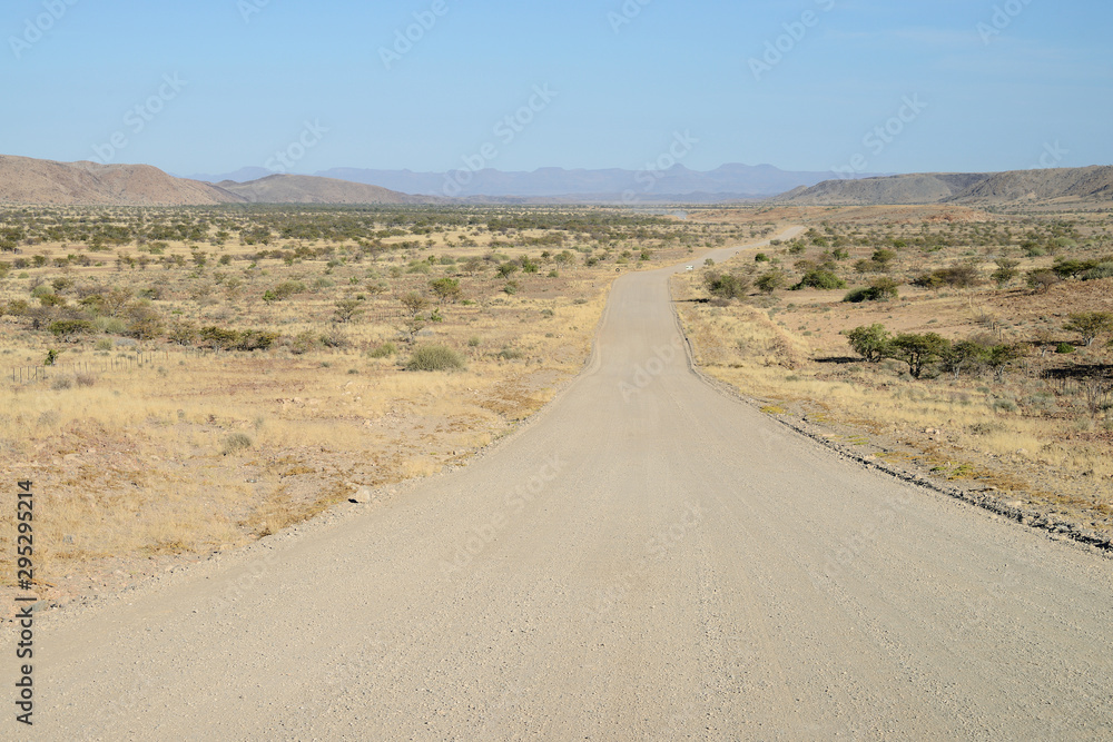 Remote road, Damaraland, Namibia