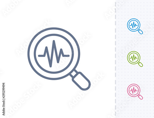 Magnfier & Pulse - Vibrant Stroke Icons