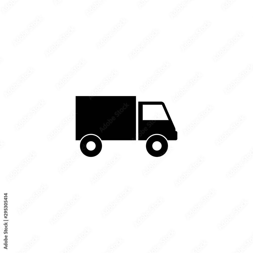 Truck logo template vector icon design