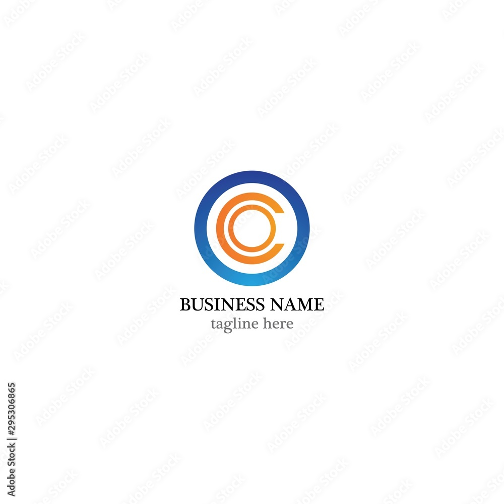 Connection logo template vector icon design