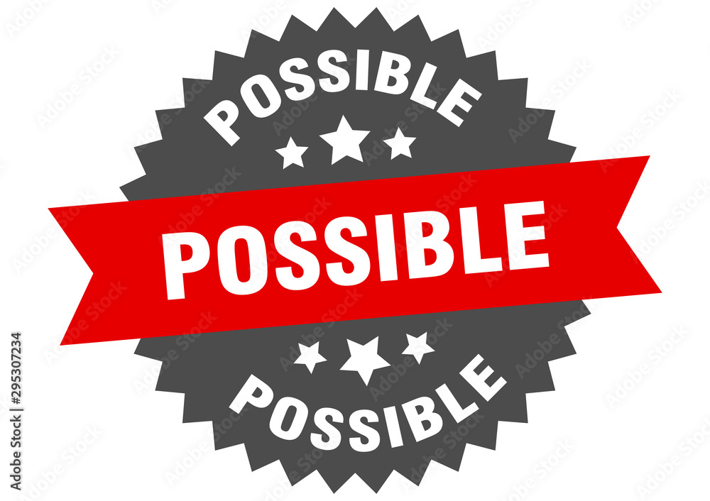 possible sign. possible red-black circular band label possible sign. possible red-black circular band label