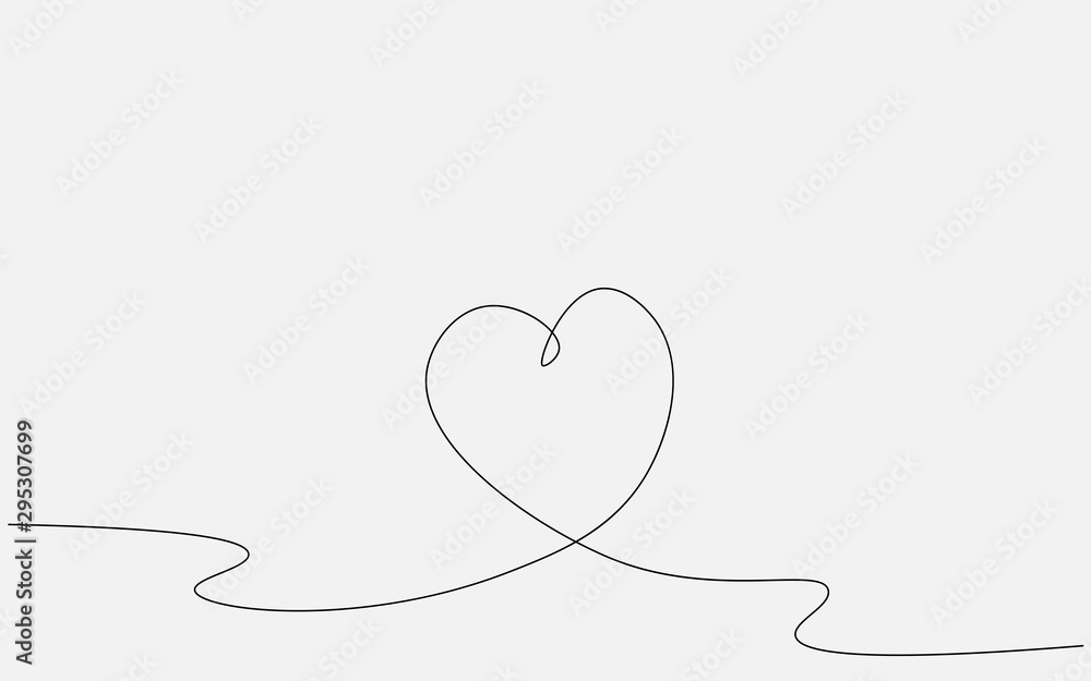 Valentine day card with heart vector illustration Valentine day card with heart vector illustration