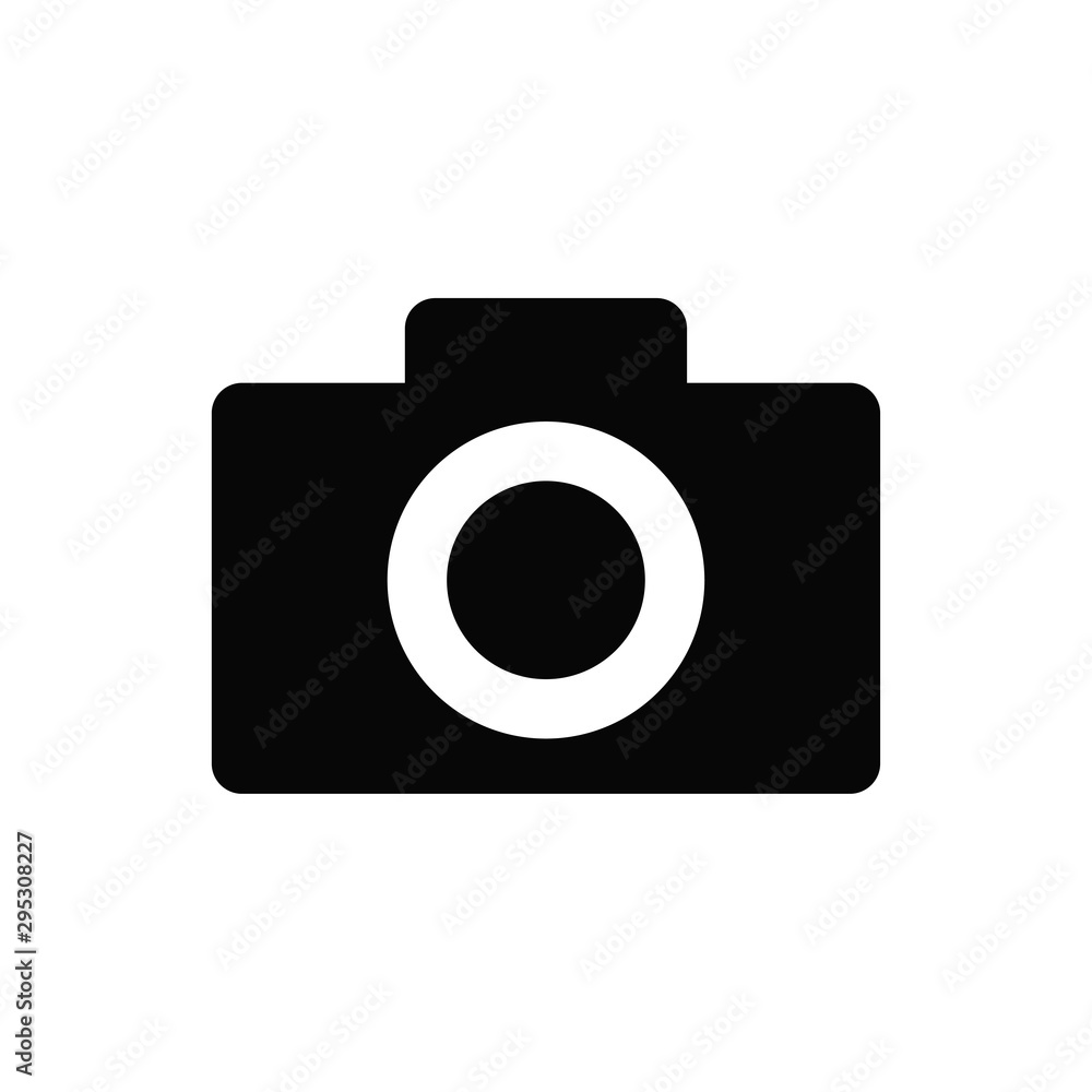 camera icon trendy flat design camera icon trendy flat design