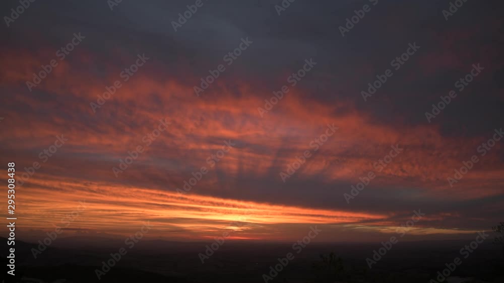 Sunset in the Mountains in Brazil Sunset in the Mountains in Brazil