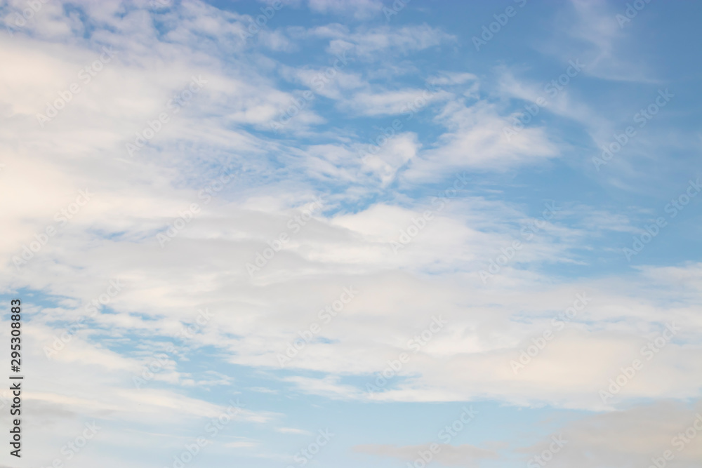 The background of the sky with bright blue colors on holiday The background of the sky with bright blue colors on holiday