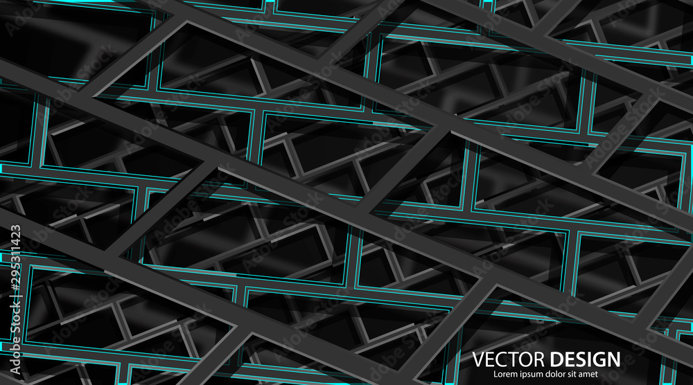 abstract vector background stacked architecture in eps 10