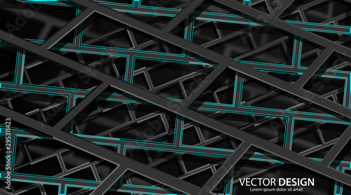 abstract vector background stacked architecture in eps 10