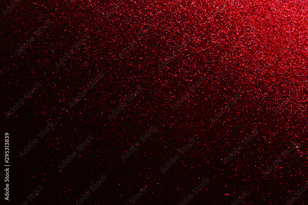 Black and red chirstmas glitter backdrop