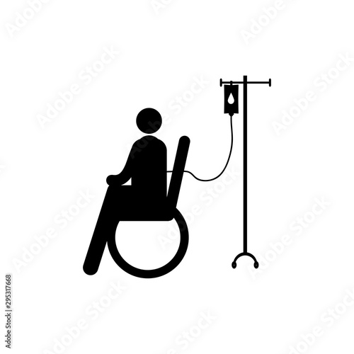 infusion icon trendy flat design