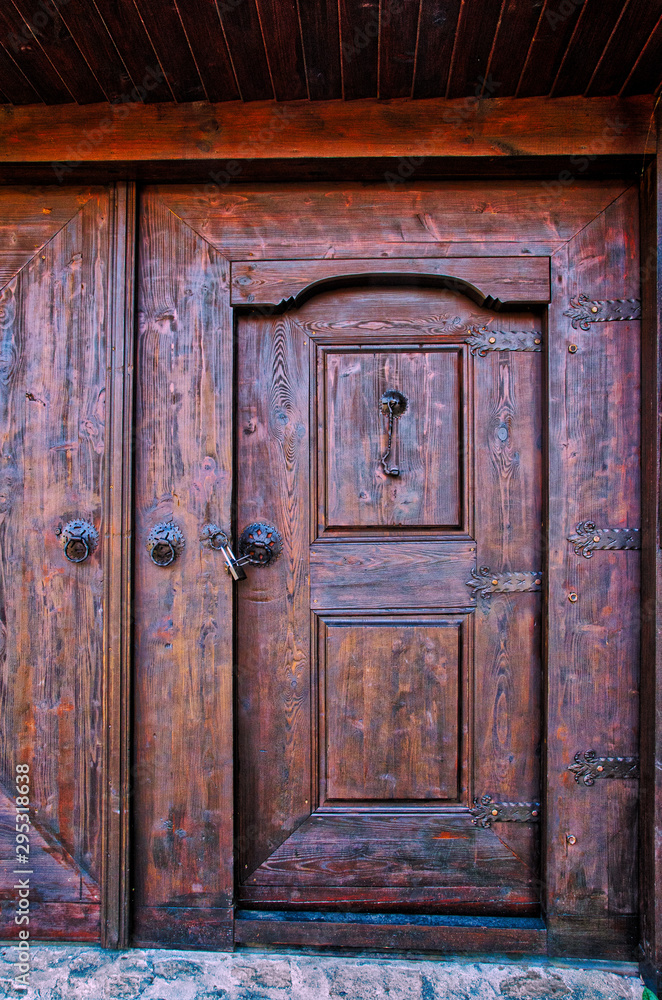 Old doors and gates.