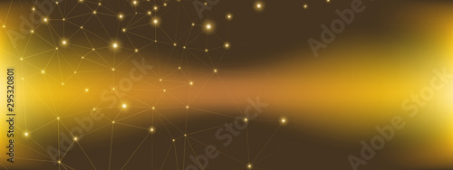 Gold Technology Connection. Big Data. High Dots 