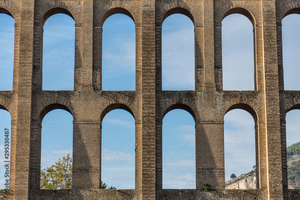 The Caroline Aqueduct by Vanvitelli, the aqueduct created to feed the San Leucio complex ,Caserta, Italy The Caroline Aqueduct by Vanvitelli, the aqueduct created to feed the San Leucio complex ,Caserta, Italy