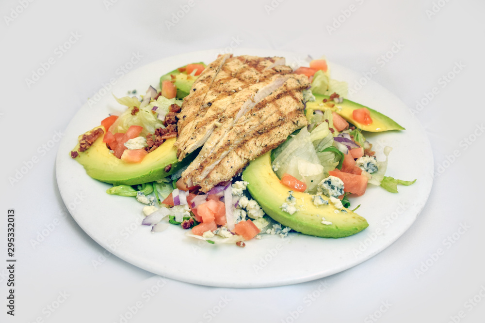 Cobb salad close up