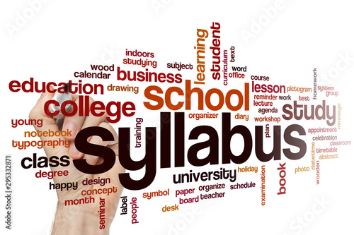 Fényképezés Syllabus word cloud