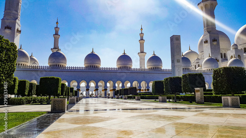 sheikh zayed grand mosque photo