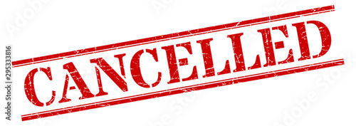 cancelled stamp. cancelled square grunge sign. cancelled