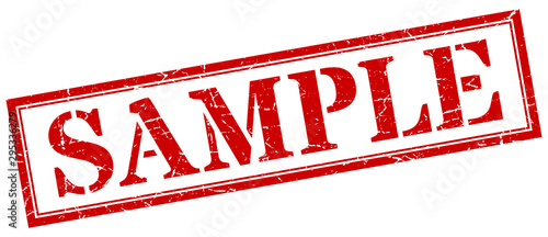sample stamp. sample square grunge sign. sample