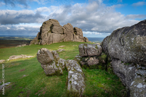 Haytor rocks Dartmoor