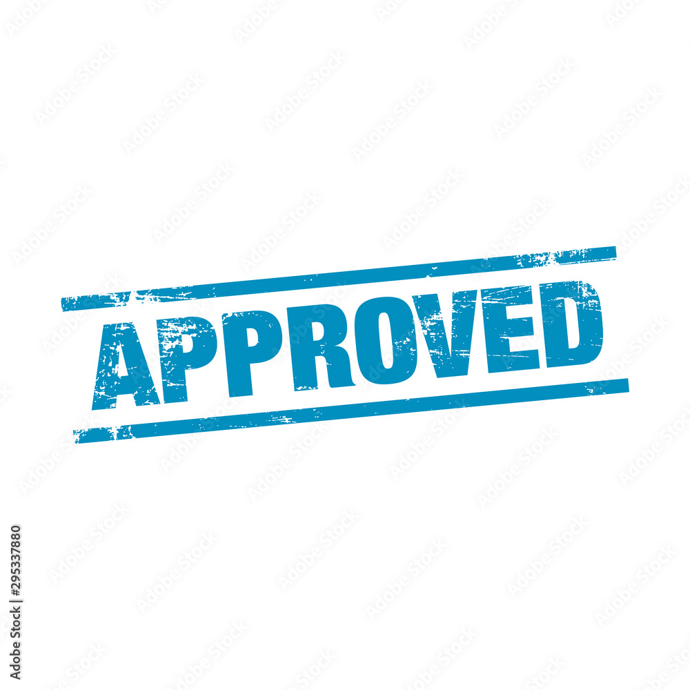 Approved Banner, Seal and Badge Vector Template Approved Banner, Seal and Badge Vector Template