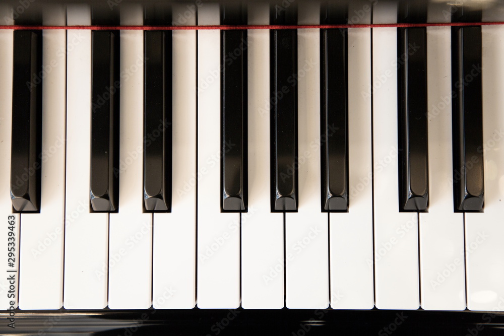 top view piano keyboard , sound board musical instrument black and white color . top view piano keyboard , sound board musical instrument black and white color .