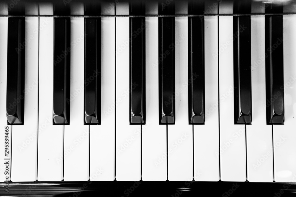top view piano keyboard , sound board musical instrument black and white color . top view piano keyboard , sound board musical instrument black and white color .
