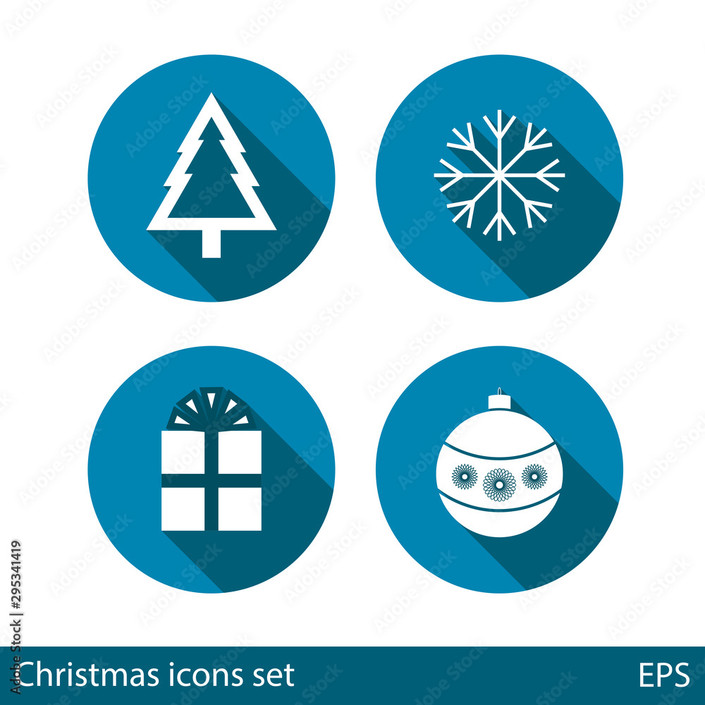 Christmas icon set Christmas icon set