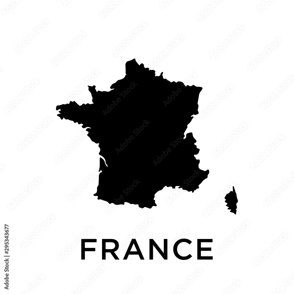 France map vector design template