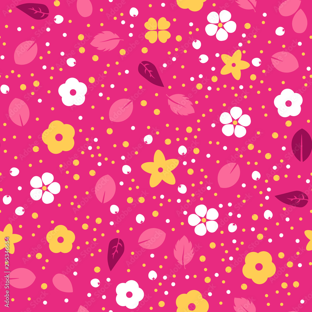 Floral seamless pattern vector template. Retro background, cute vintage traditional style design Floral seamless pattern vector template. Retro background, cute vintage traditional style design
