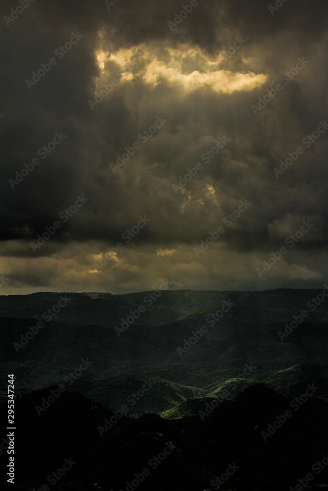 Fototapeta premium clouds over the sky timelapse