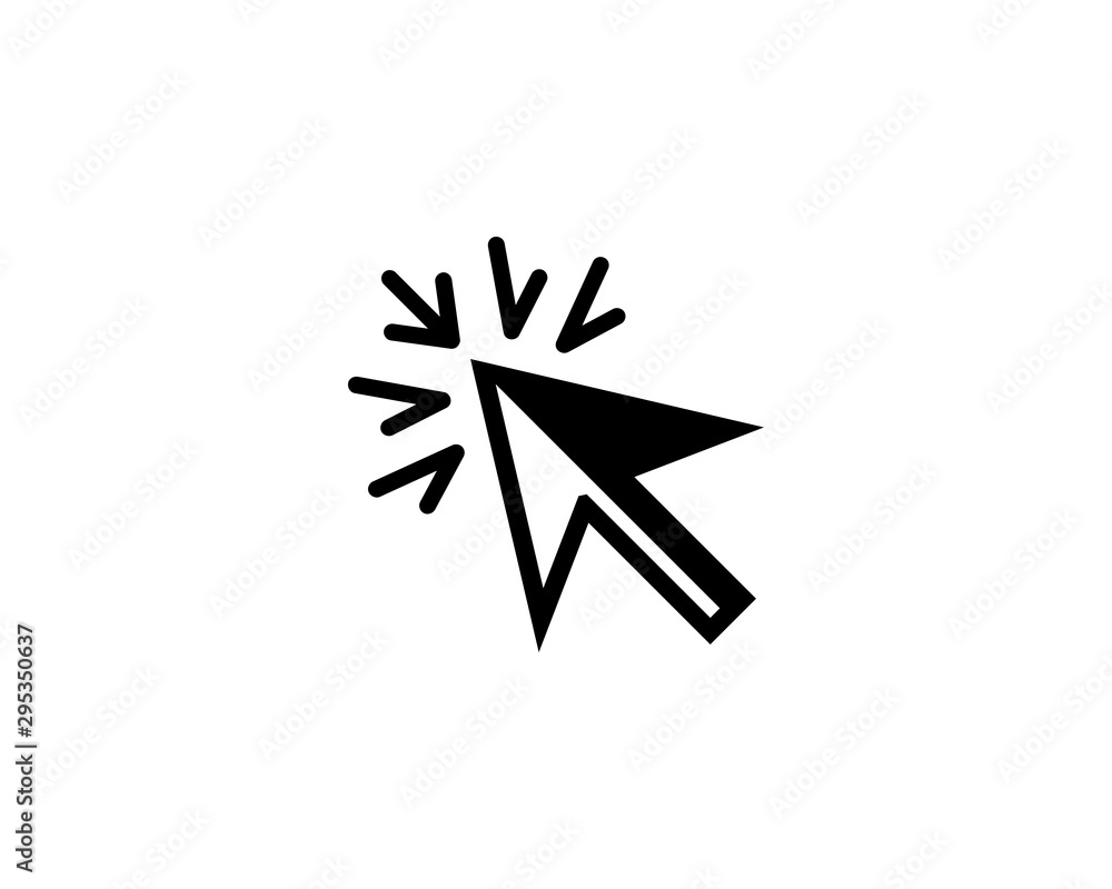 Pointer Arrow Icon Vector Logo Template Illustration Design Pointer Arrow Icon Vector Logo Template Illustration Design