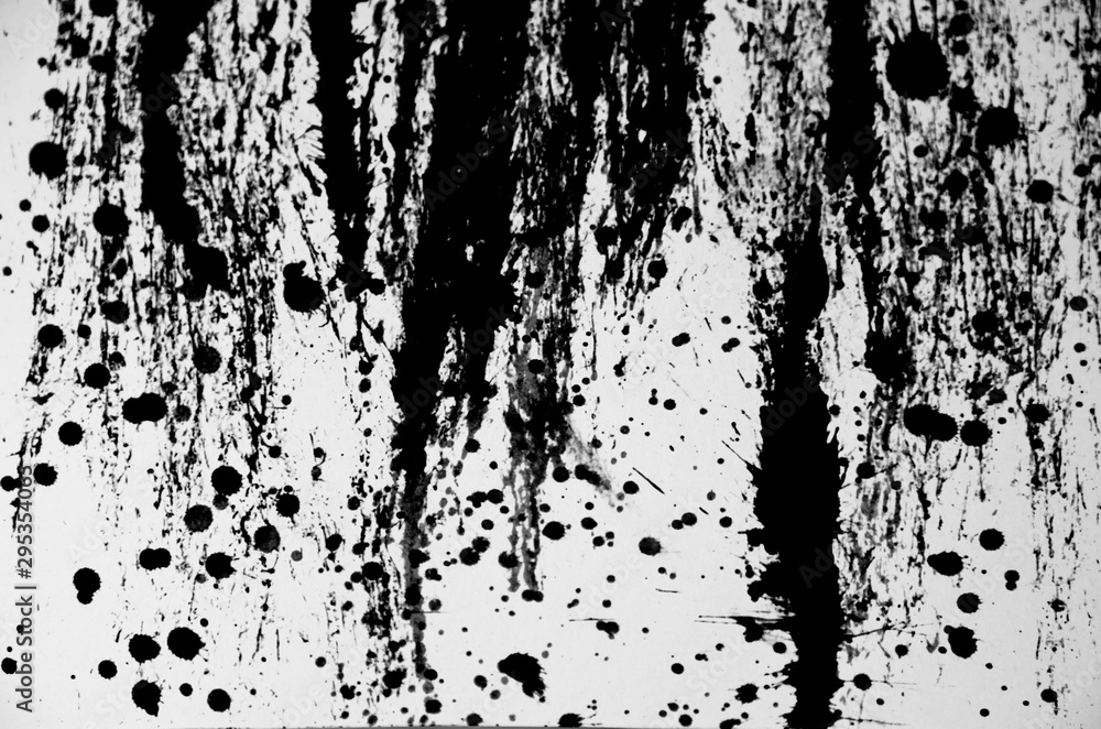 Black ink textures spots japan Black ink textures spots japan