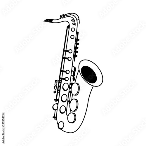 classical instruments, saxophone icon image