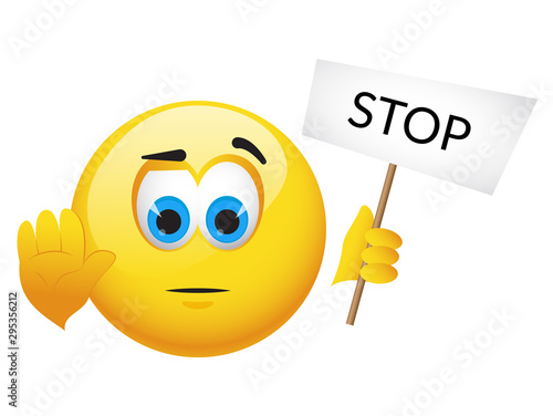 Yellow emoticons and emojis