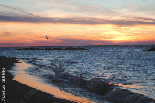 beach sunset