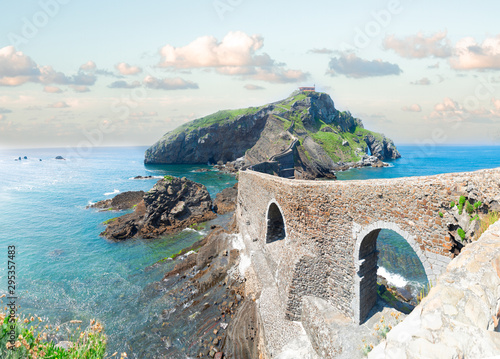Canvas-taulu San Juan de Gaztelugatxe