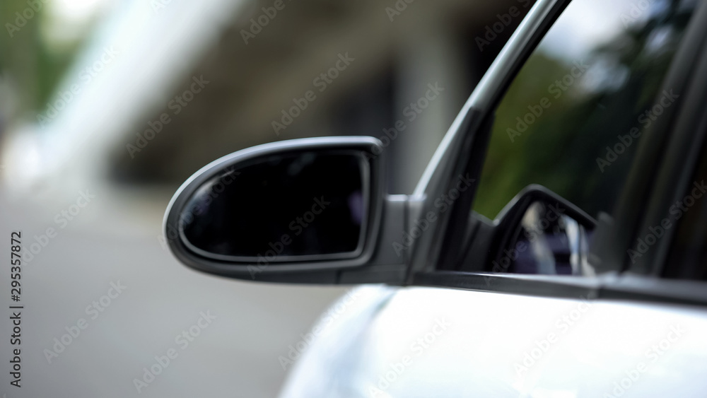 Auto side mirror, road safety, traffic rules, transport purchase, vehicle part