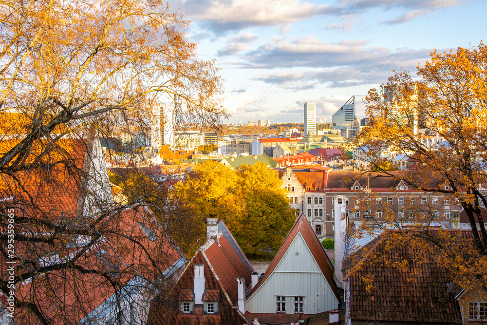 Tallinn city view, Estonia