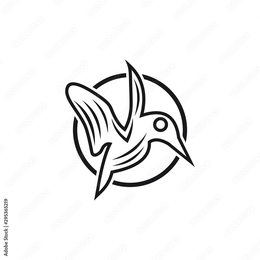 Abstract Bird Logo design vector template Abstract Bird Logo design vector template