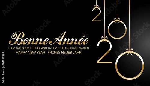Bonne année 2020