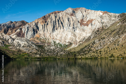 Convict lake in the Sierra Nevada. 