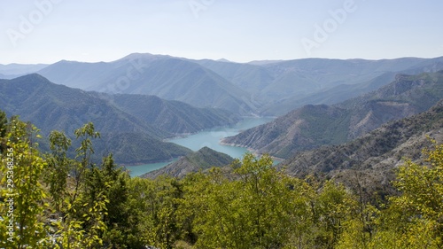 beautiful kozjak lake in northern macedonia